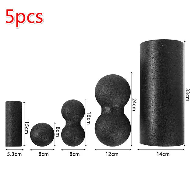 Yoga Massage Roller & Pilates Foam